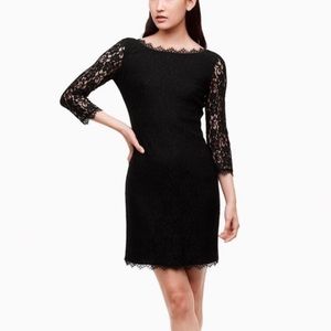 NWT Aritzia (Talula) Black Lace Mini Dress
